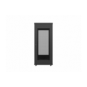Szafa Instalacyjna Rack Stojąca 19 27u 600x600 Czarna Drzwi Perforowane Lanberg (FLAT Pack)" - WYPRZEDAŻ