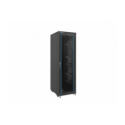 Szafa Instalacyjna Rack Stojąca 19 37u 600x800 Czarna Drzwi Szklane Lanberg (FLAT Pack)" - WYPRZEDAŻ