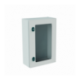 Szafka stalowa ETA EC IP55 z płytą montażową EC060620.P  600 x 600 x 200. (wys. x szer. x gł.) Drzwi transparentne